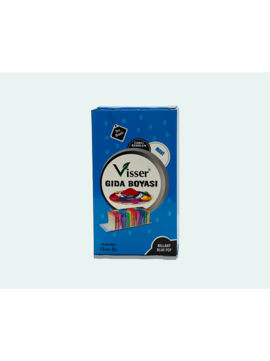 Visser Mavi Toz Gıda Boyası