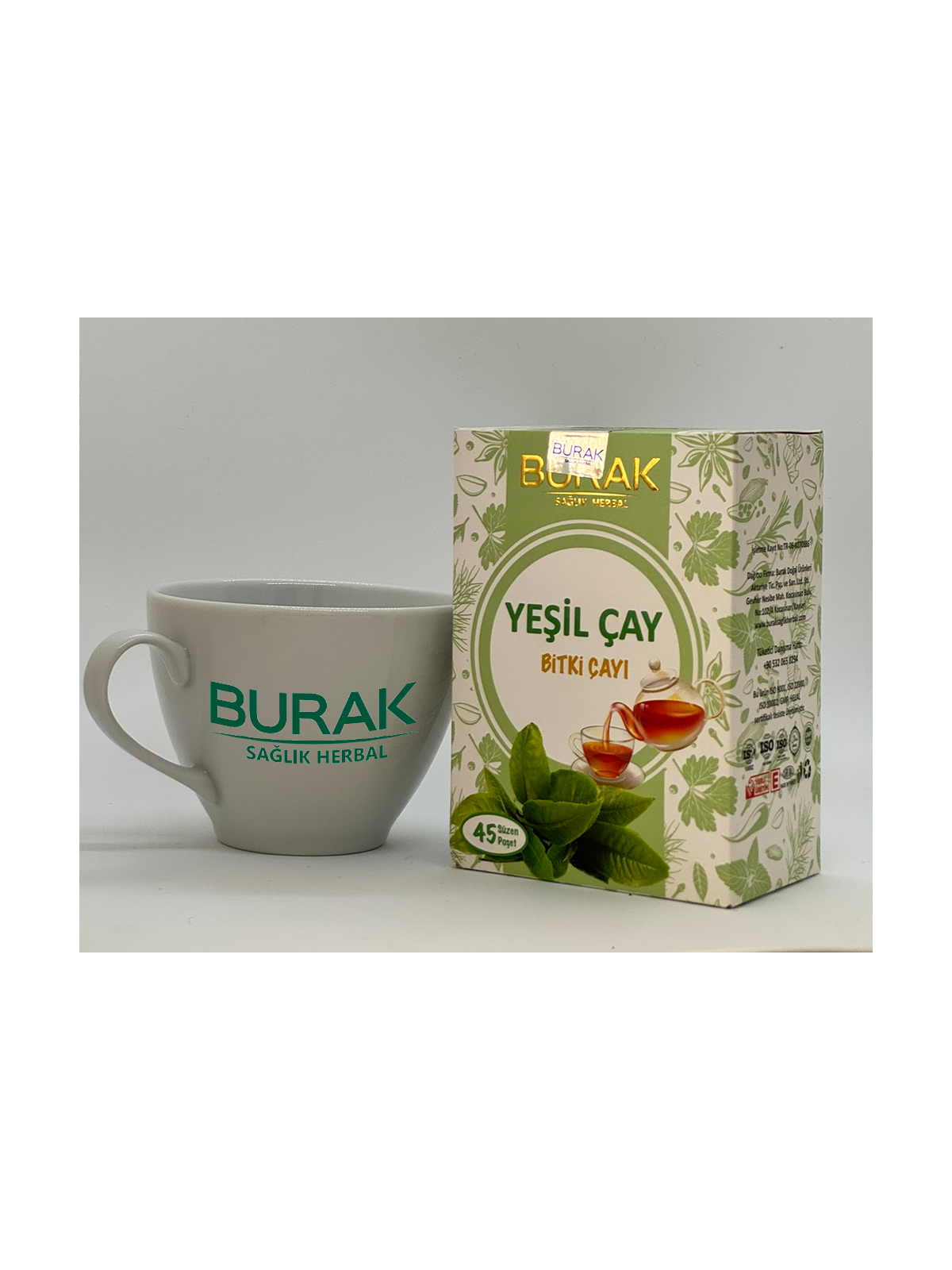 BURAK SAĞLIK /YEŞİL ÇAYLI KARIŞIK BİTKİ ÇAYI
