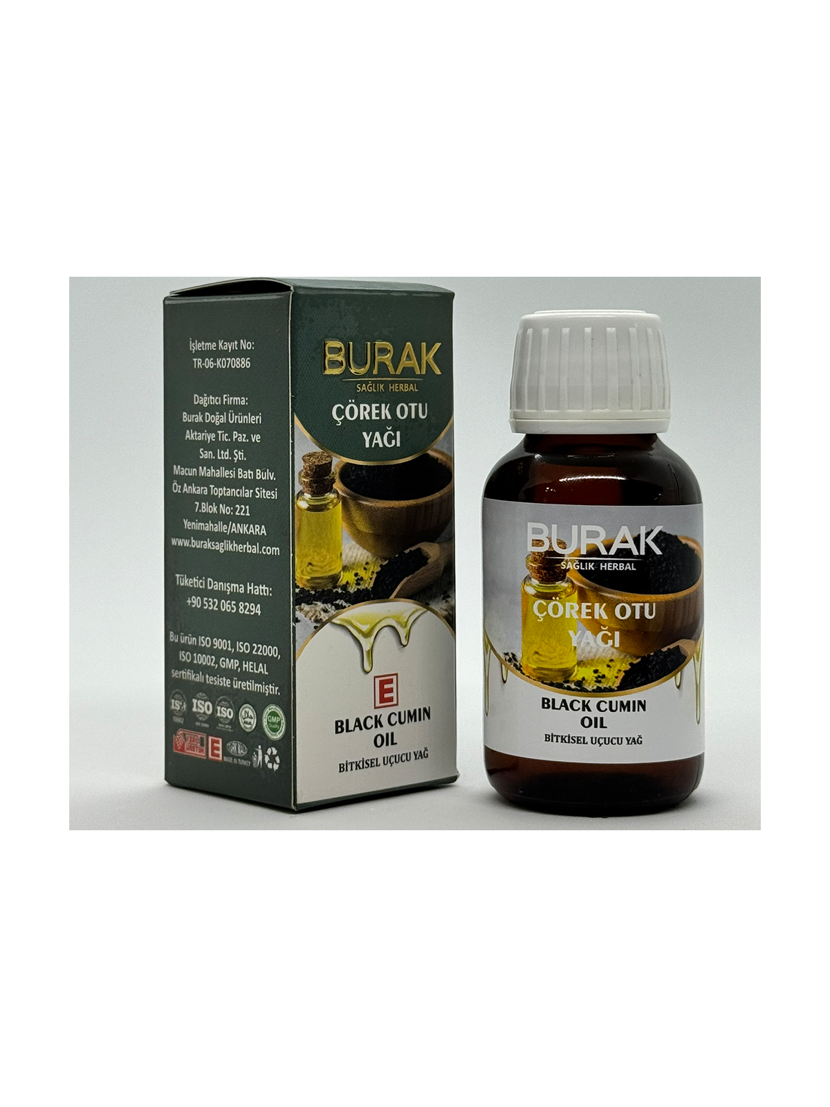 BURAK SAĞLIK /ÇÖREK  OTU YAĞI